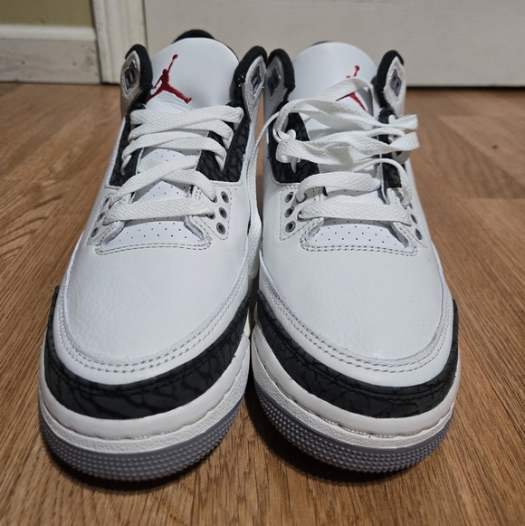Air Jordan 3 Retro Cement Grey GS 6Y DM0967-106 NWOB - Picture 5 of 8